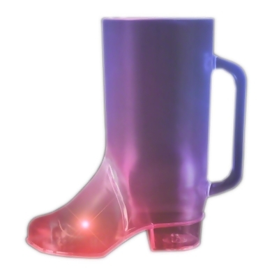 Blinkee FBMBDMM Flashing Beer Boot Drinking Mug, Multi Color 