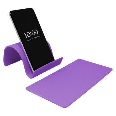 EmbraceCase 92839-PG WaveStand, Flexible Universal Device Stand, for Phone, Tablet, Gaming, Home, Office, School, Airplane, iPhone, iPad, Android, Kindle - Plum 