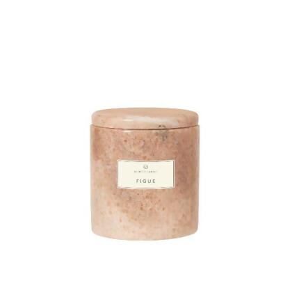 Blomus 69243 7 oz Frable Scented Candle with Marble Container, Figue 