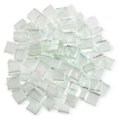 American Fire Glass AFF-STFRLST12-2.0-10-J 0.5 in. StarFire Pit Luster 2.0 Cube Fire Pit Glass, Clear - 10 lbs 