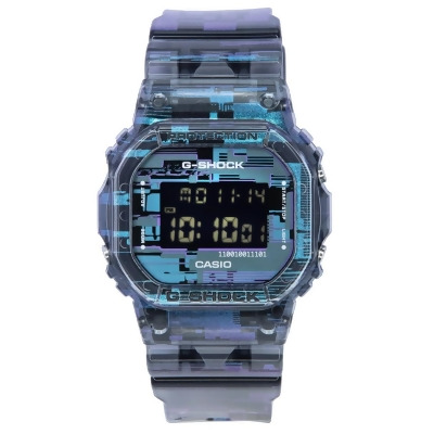 Casio DW-5600NN-1 G-Shock Naughty Noise Digital Quartz 200M Mens Watch, Blue 