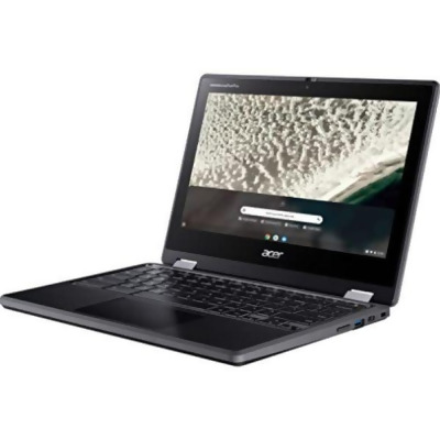 Acer America NX.A8ZAA.005 11.6 in. Celeron Touchscreen 2-in-1 Chromebook, Shale Black - 4 GB RAM - 32 GB Flash Memory 