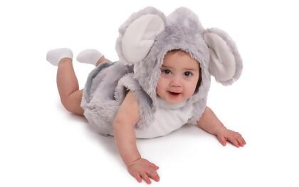 Dress Up America 860-6-12 Squeaky Little Mouse Costume, 6 - 12 Months 