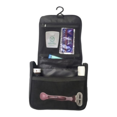 En Route Travelware 154 2.5 x 2.5 in. Travelers Toiletry Organizer, Black - Small 