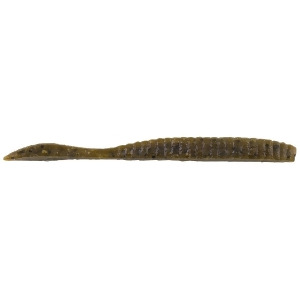 Berkley 1520710 4.25 in. Mxscent Flat Worm Powerbait, Green Pumpkin - All
