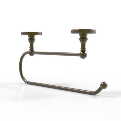 Allied Brass P1025EC-ABR Skyline Collection Under Cabinet Paper Towel Holder, Antique Brass 
