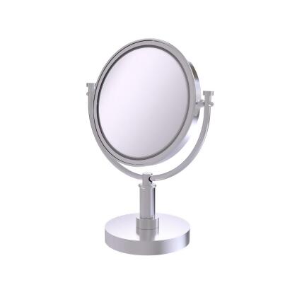 Allied Brass DM-4-5X-SCH 8 in. Vanity Top Make-Up Mirror 5X Magnification, Satin Chrome - 15 x 8 x 8 in. 