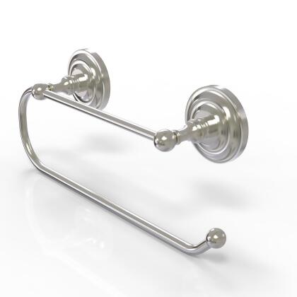 Allied Brass PQN-25EW-SN Prestige Que New Wall Mounted Paper Towel Holder, Satin Nickel 