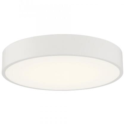 Access Lighting 49962LEDD-WH-ACR 22 in. Como LED Flush Mount Ceiling Light, White 
