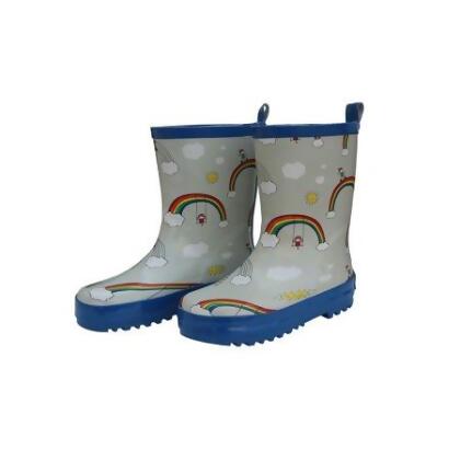 Foxfire for Kids FOX-600-18-5 Childrens Rainbow Rain Boot - Size 5, Toddler