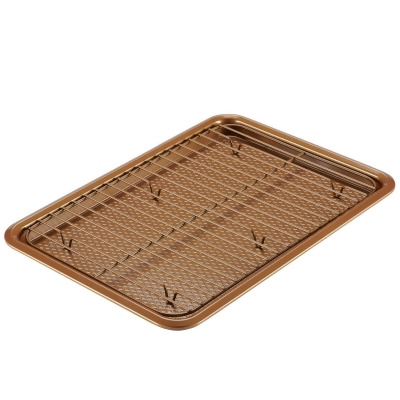 Ayesha Curry 47005 Cookie Pan Set, Copper, 2 Piece 