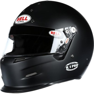 Bell Helmets BEL1420A15 K1 Pro Helmet with Snell SA2020, Flat Black - Large 