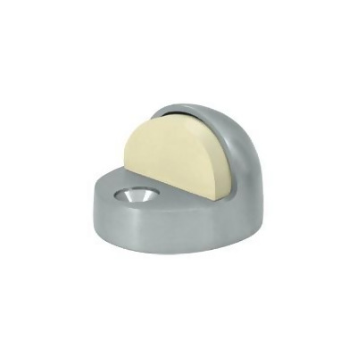 Deltana DSHP916U26D Dome Stop High Profile, Satin Chrome - Solid 