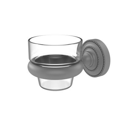 Allied Brass DT-64-GYM Dottingham Collection Wall Mounted Votive Candle Holder, Matte Gray 