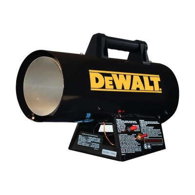 Dewalt 4893095 800 sq. ft. Propane Fan Forced Portable Heater, Black - 35000 BTU 