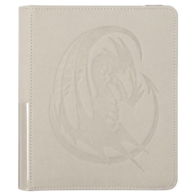 Arcane Tinmen ATM36012 Dragon Shield Card Codex 160 Binder, Ashen White 