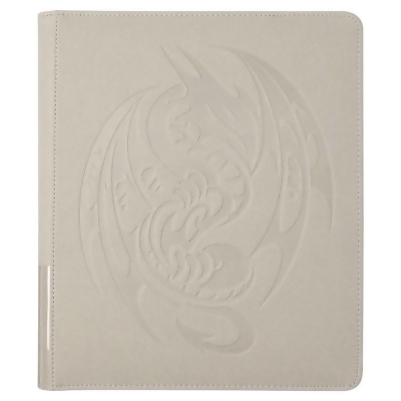 Arcane Tinmen ATM39312 Dragon Shield Card Codex 360 Binder, Ashen White 