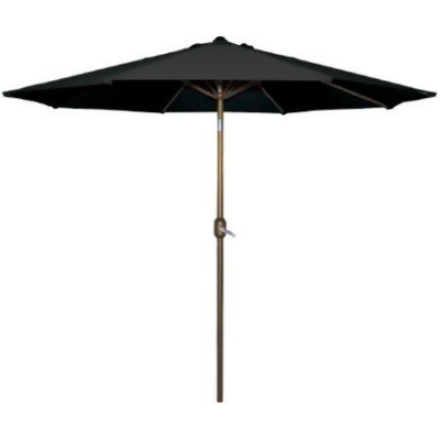 Bond Manufacturing B07 65680 9 x 9 ft. Aluminum Umbrella, Black 