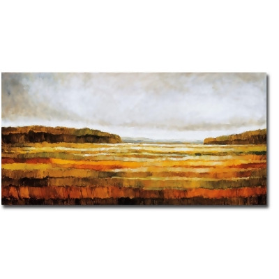 Artistic Home Gallery 1224T243CG Latest Fall by Zenon Burdy Premium Gallery-Wrapped Canvas Giclee Art - Ready-to-Hang, 12 x 24 x 1.5 in. 