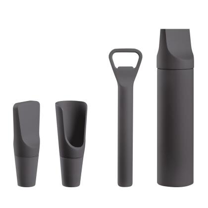 Blomus 64262 ILO Wine Accessory Set, Magnet - Set of 4 