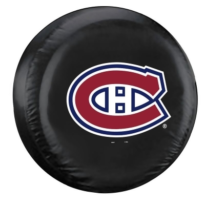 Fremont Die 2324588411 Montreal Canadiens Tire Cover, Black - Standard 