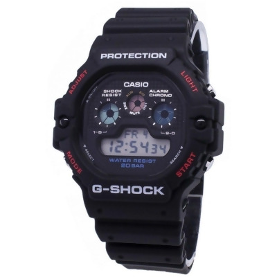 Casio DW-5900-1 G-Shock Quartz Digital 200M Men Watch, White 