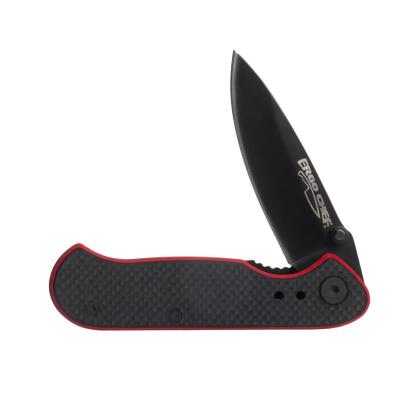 Ergo Chef EDC5025 2.5 in. Chef Gear Compact Folding Knife - Black, Stainless Steel 