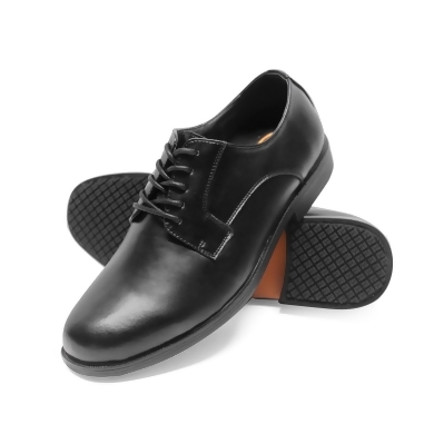 Genuine Grip 9540-16W Womens Slip-Resistant Oxfords Dress Work Shoe, Black - Size 16 