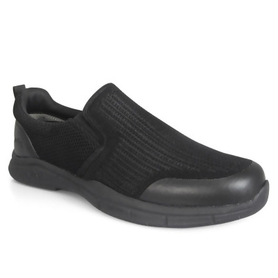 Genuine Grip 1700-9.5M Men Slip-On Water Repellent Shoe, Black - Size 9.5 Medium 
