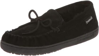Bearpaw 1295m-001-10 Moc II Slippers for Mens, Black - Size 10