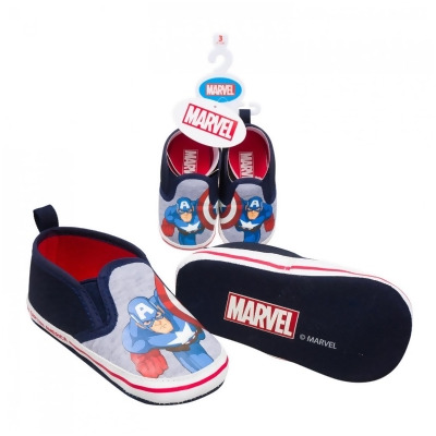 Captain America 820126-6-12months Captain America Character Baby Shoes, 9-12 Months 