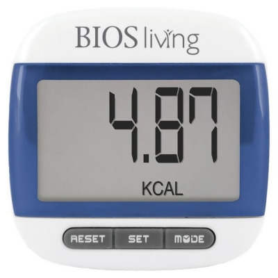 Bios Living 335FC Digital Pedometer, Blue 