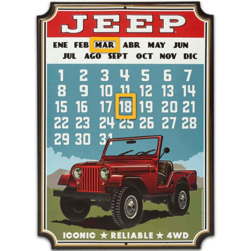 calendario jeep willys