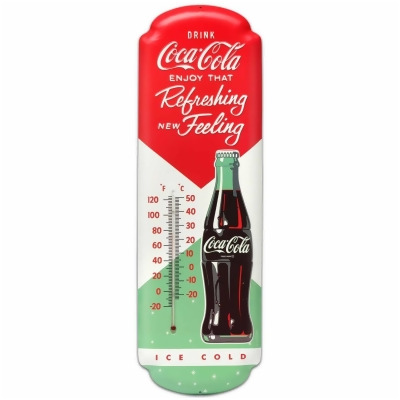 Coca-Cola 90212080 Coca-Cola Refreshing New Feeling Wall Thermometer 