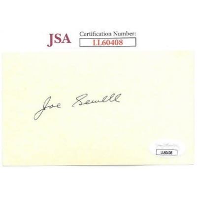 RDB Holdings & Consulting CTBL-033808 3 x 5 in. Joe Sewell Signed Cleveland Indians - New York Yankees Index Card - JSA No.LL60408 