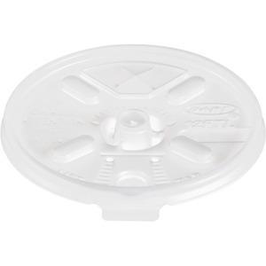 Dart DCC12FTLS 12 oz Lift-n-Lock Coffee Cup Clear Lid, Clear 