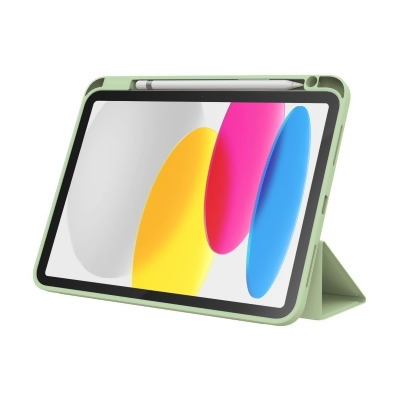 JCPal JCP5433 10.9 in. DuraPro Protective Folio Case for iPad, Light Green - 2022 