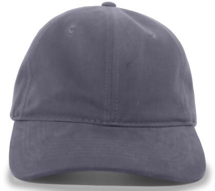 Pacific Headwear 201C.059.OS Brushed Cotton Twill Buckle Strap Adjustable Cap, Graphite - One Size