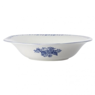Oneida L6703061761 15 oz Lancaster Garden Porcelain Bowl, Blue 