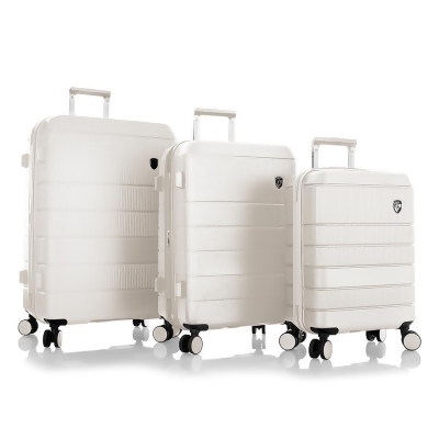 Heys 10134-0016-S3 Neo Hardside Luggage Set, White - Set of 3 