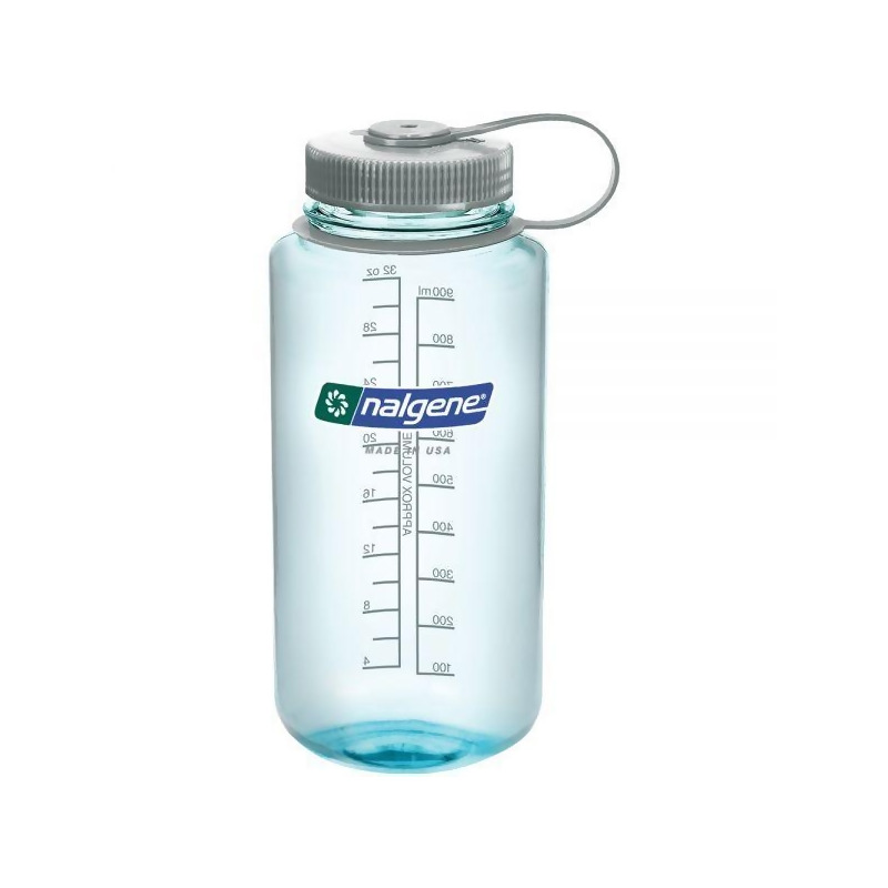 Nalgene Sustain Wide Mouth 1 Litre Water Bottle - Seafoam – The 5th Store