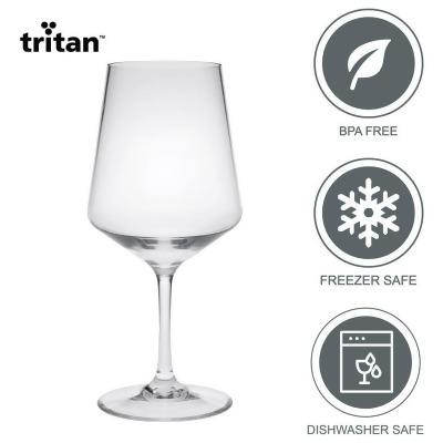 LeadingWare TRS-0752 Tritan, Lexington 18 oz Wine Glass - Set of 4 