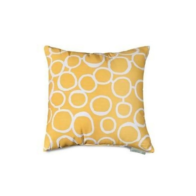 Majestic Home 85907243044 Fusion Yellow Large Pillow, 20 x 20 in. 
