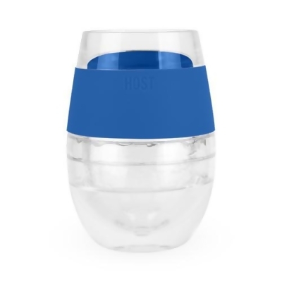 Host 6379 Wine Freeze Cooling Cup, Blue 
