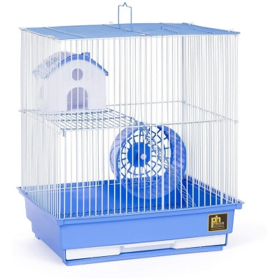 Prevue Pet Products PP-SP2010BL Two Story Hamster Cage, Blue 