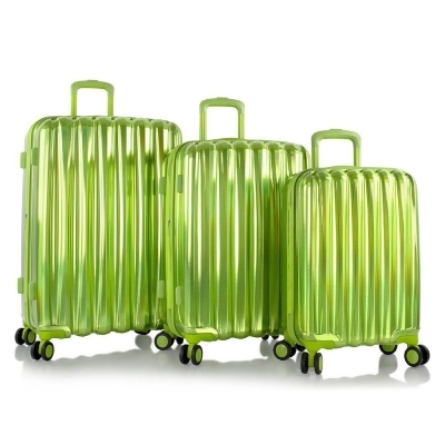 Heys 10116-0005-S3 Astro Hardside Luggage, Green - Set of 3 