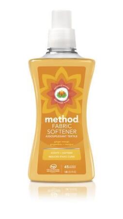 Method 01653 GIN 53.5 oz Fabric Softener Beach, Ginger Mango - Pack of 4 