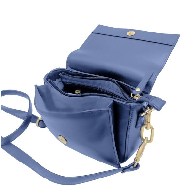 Hadaki HDK761-PBL Diana Flap Crossbody Bag, Placid Blue 