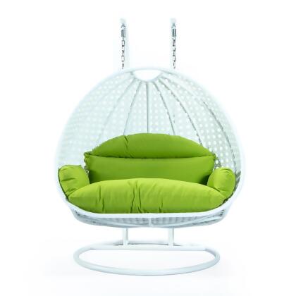 Leisuremod egg wicker hanging swing chair esc hot sale