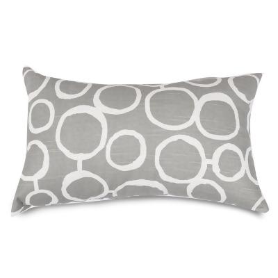 Majestic Home 85907241046 Fusion Gray Small Pillow, 12 x 20 in. 